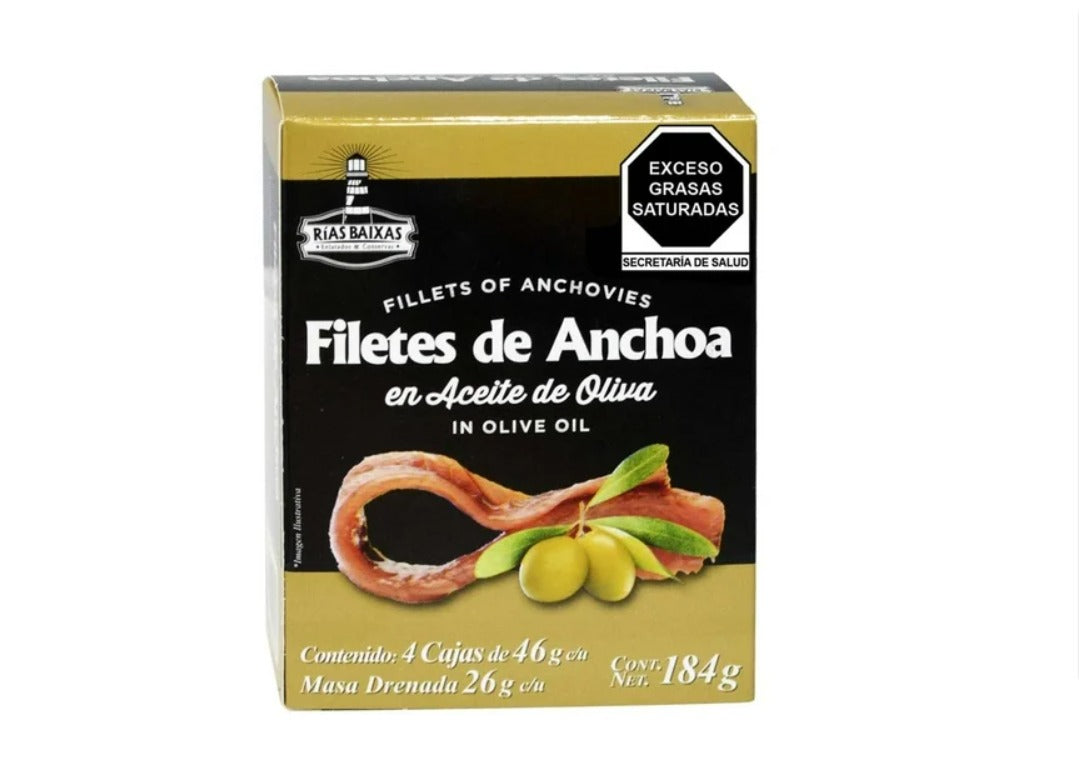Anchoas en Aceite de Oliva Rio Baixas