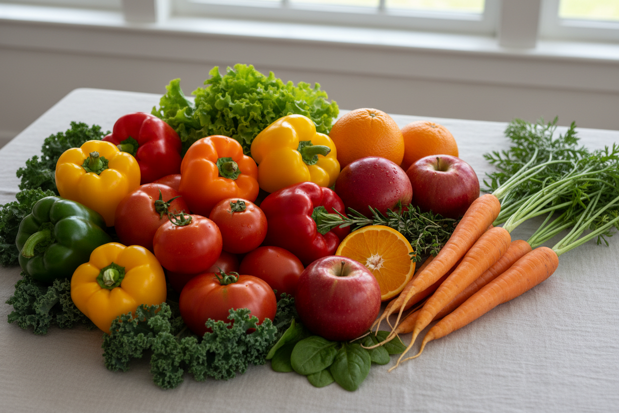Frutas y verduras