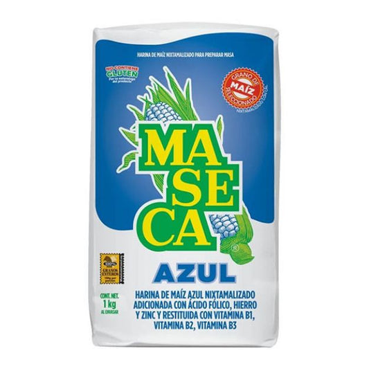 Masa de Maíz Azul