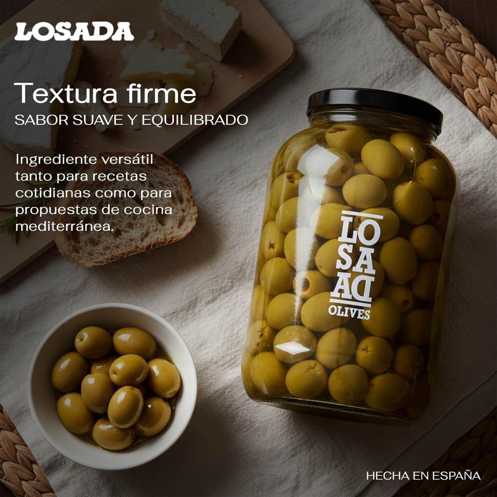 Aceituna Gordal sin Hueso Losada 3.850 Kg