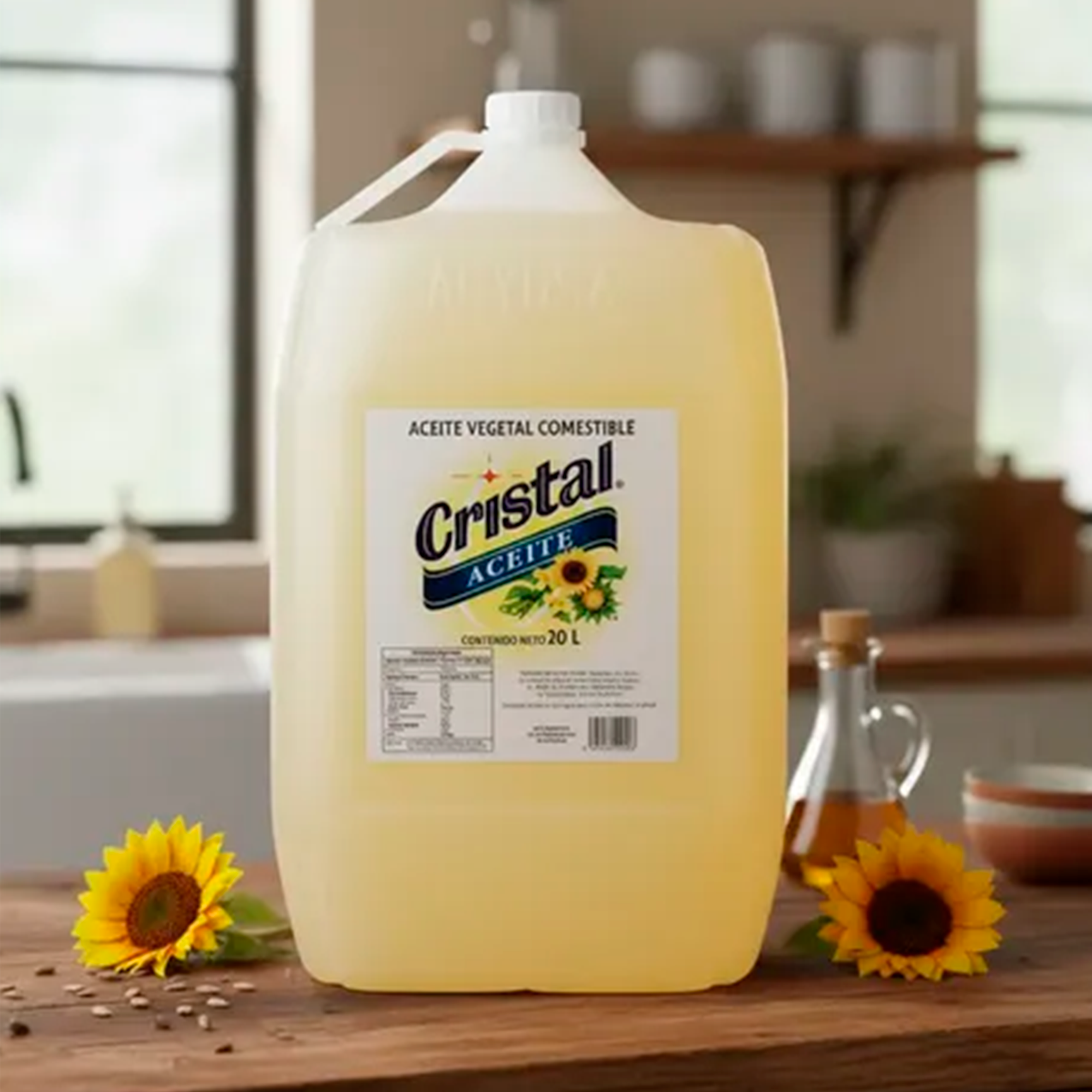 Aceite Vegetal Cristal Bidon 20 Lt