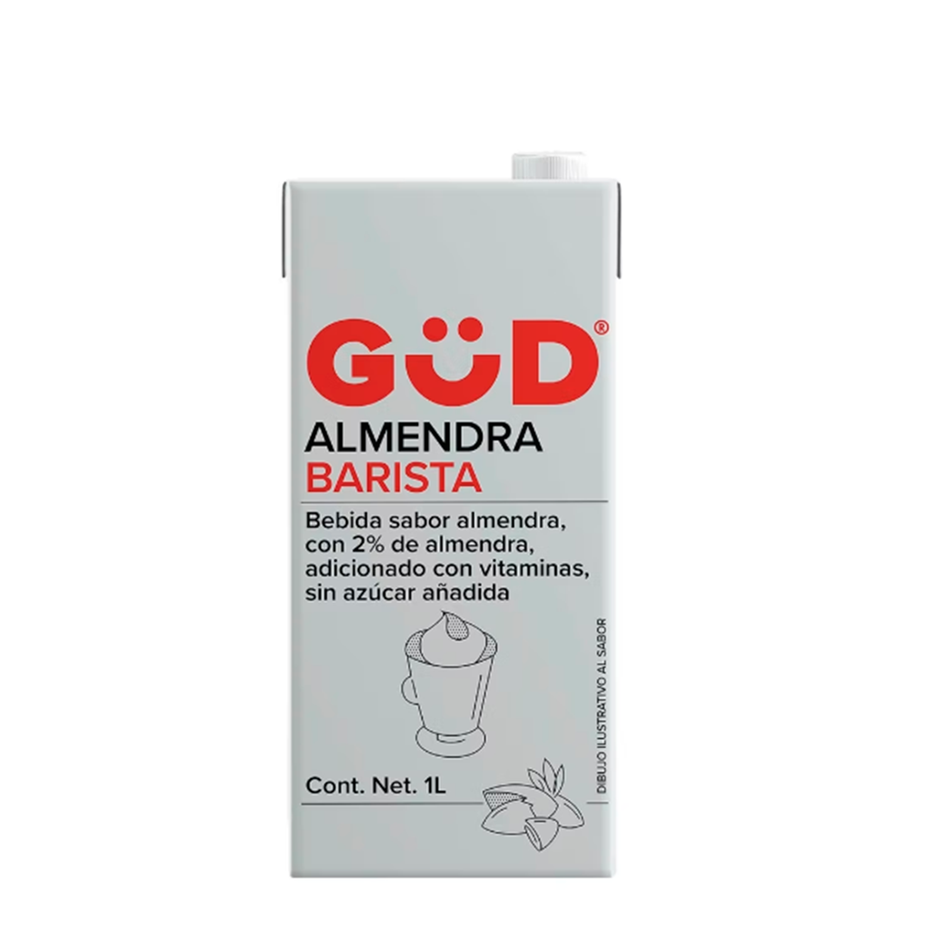 Leche Almendra Barista GUD 1 lt C/12 Pz