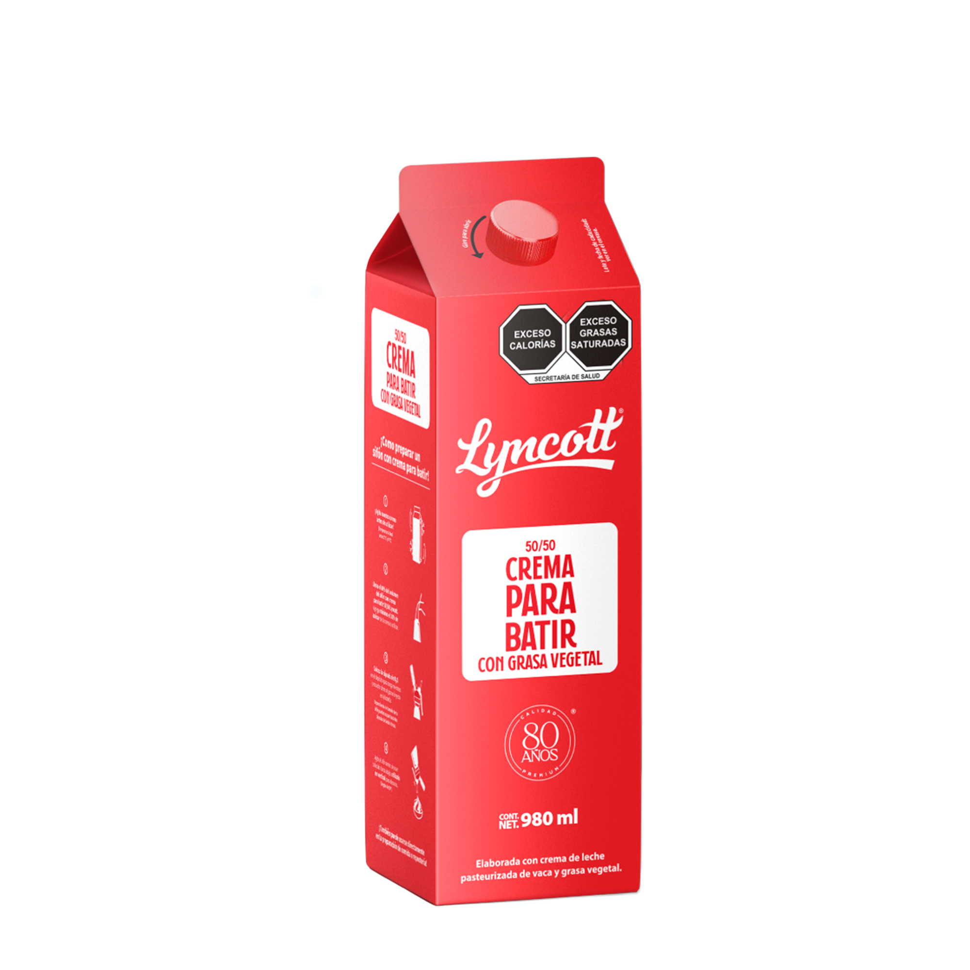 Crema para Batir Lyncott 960 ml