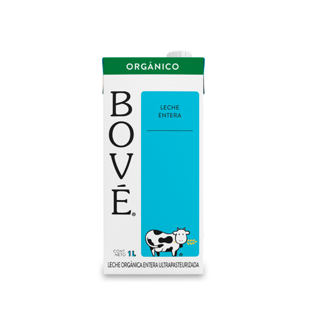 Leche Entera Organica 1 lt C/12 Pz