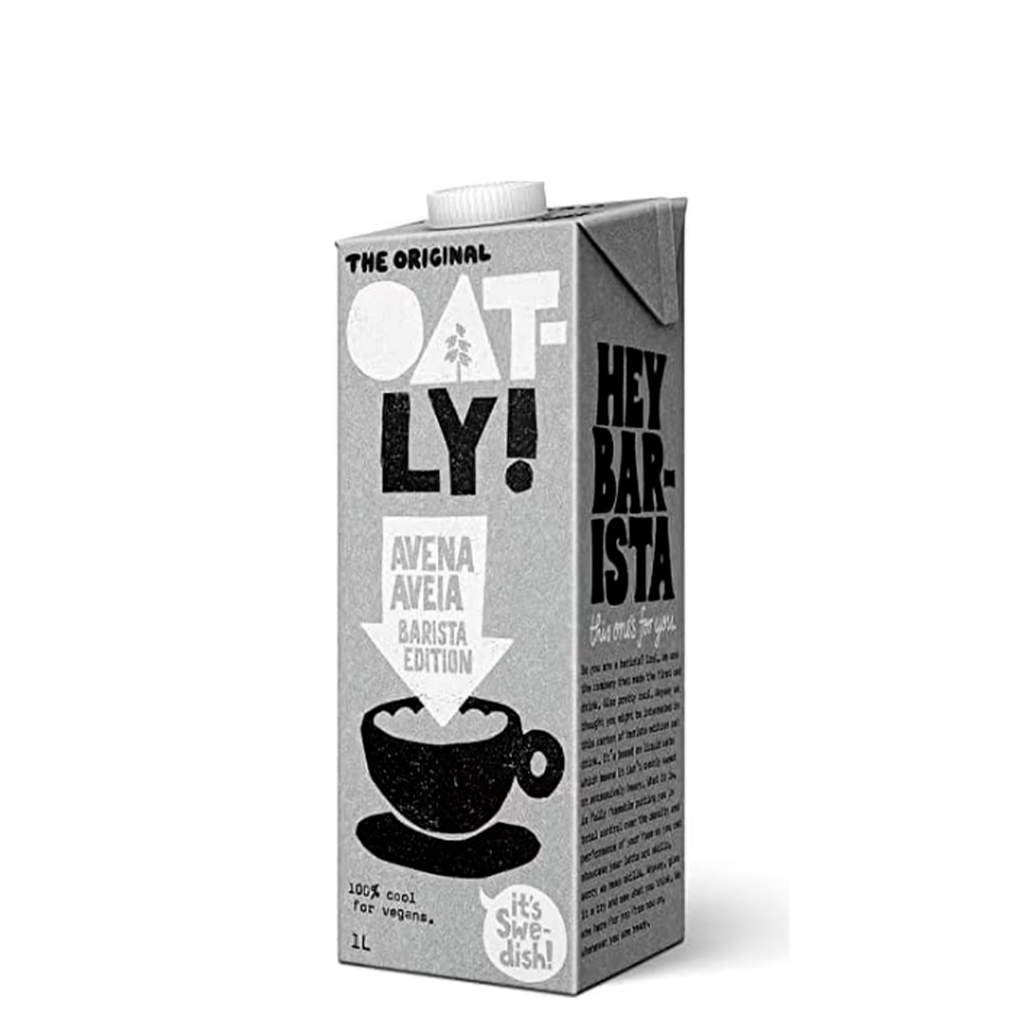 Leche Oatly Barista 1 lt C/6 pz