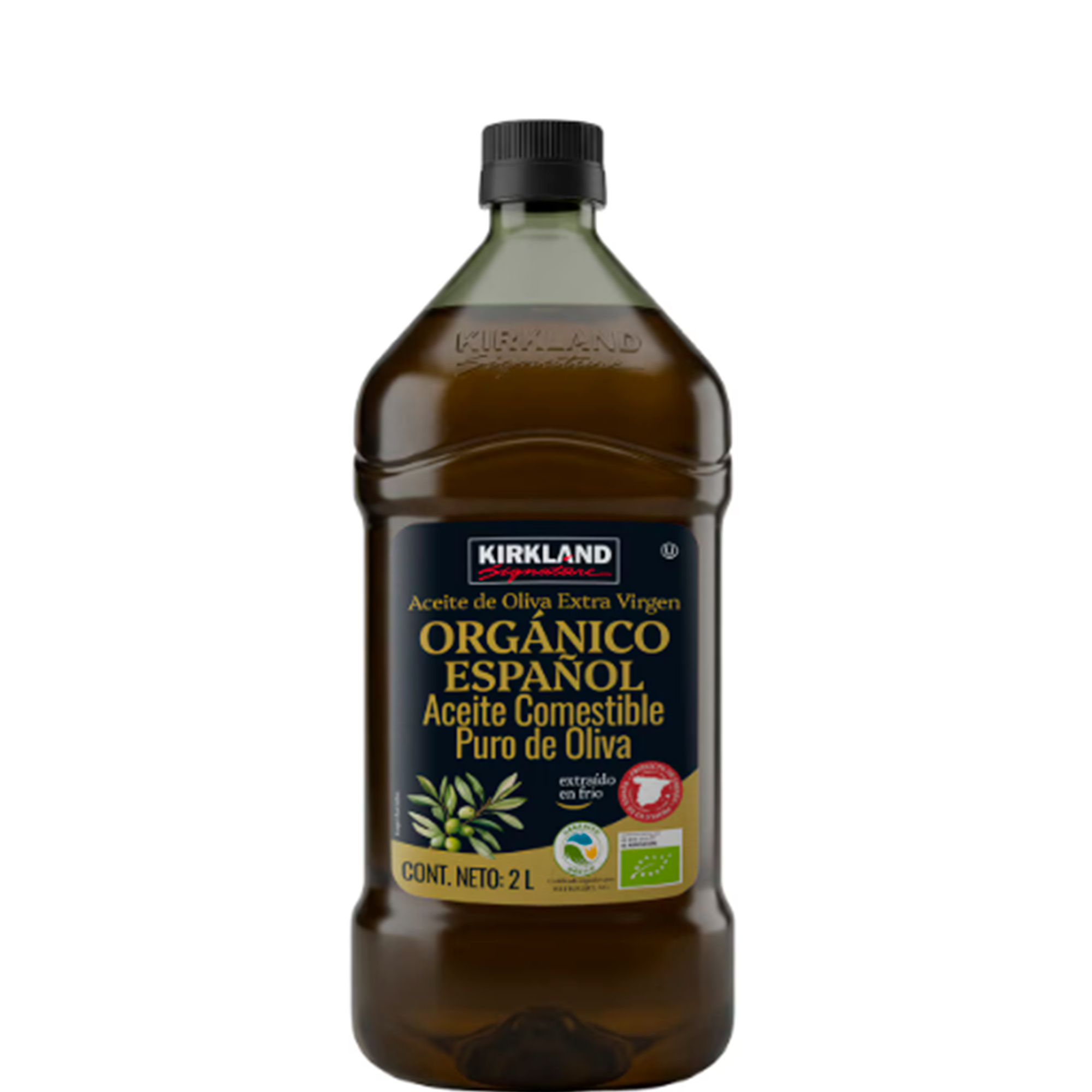 Aceite de Oliva Extra Virgen Organico Kirkland 2 Lt