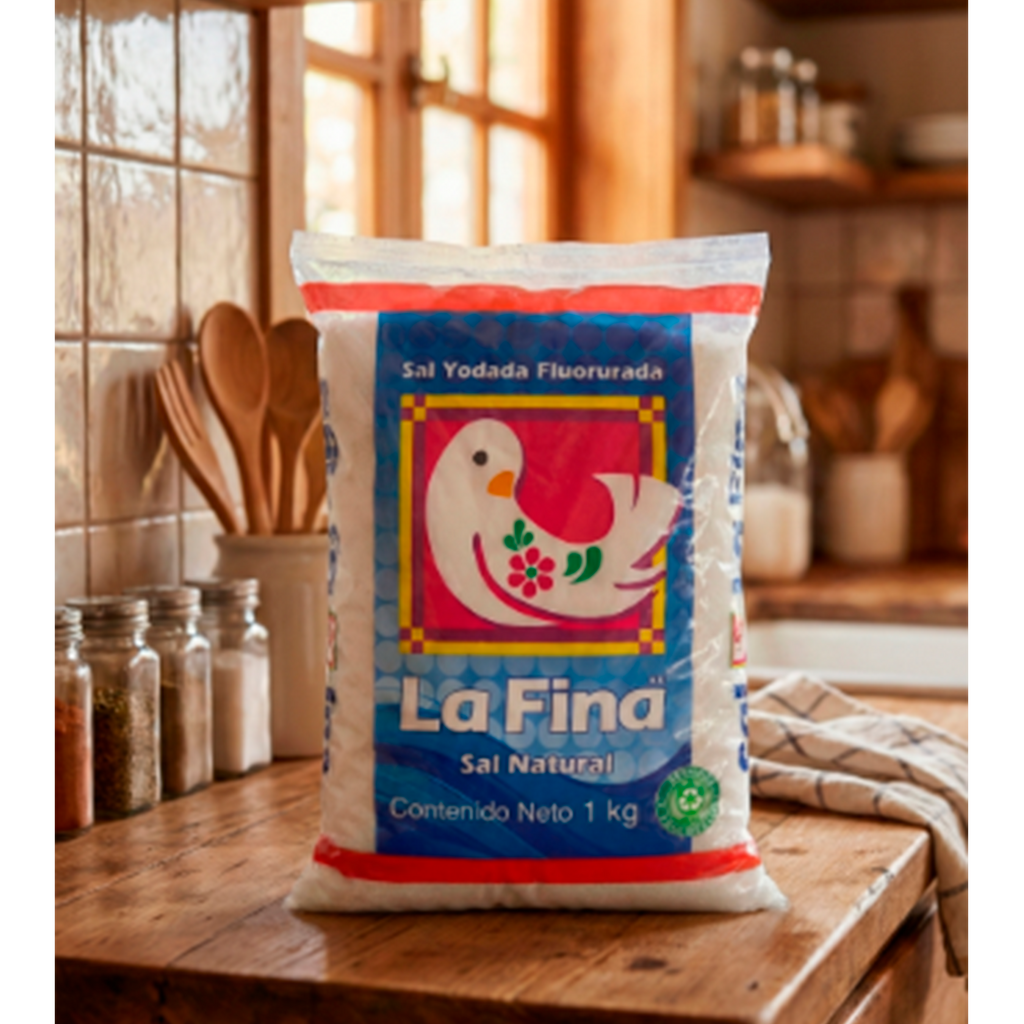 Sal fina Bolsa 1 kg