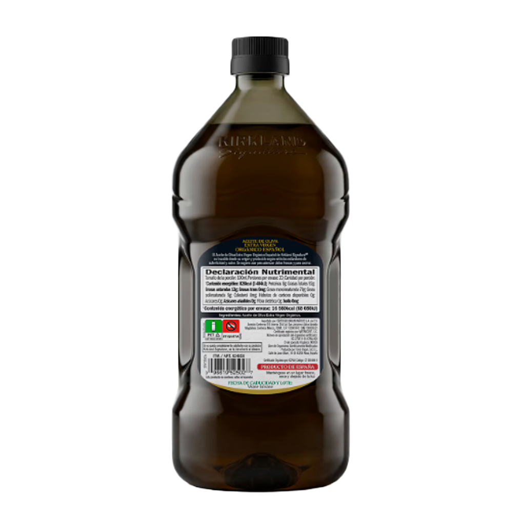 Kirkland Organic Extra Virgin Olive Oil 2 Lt