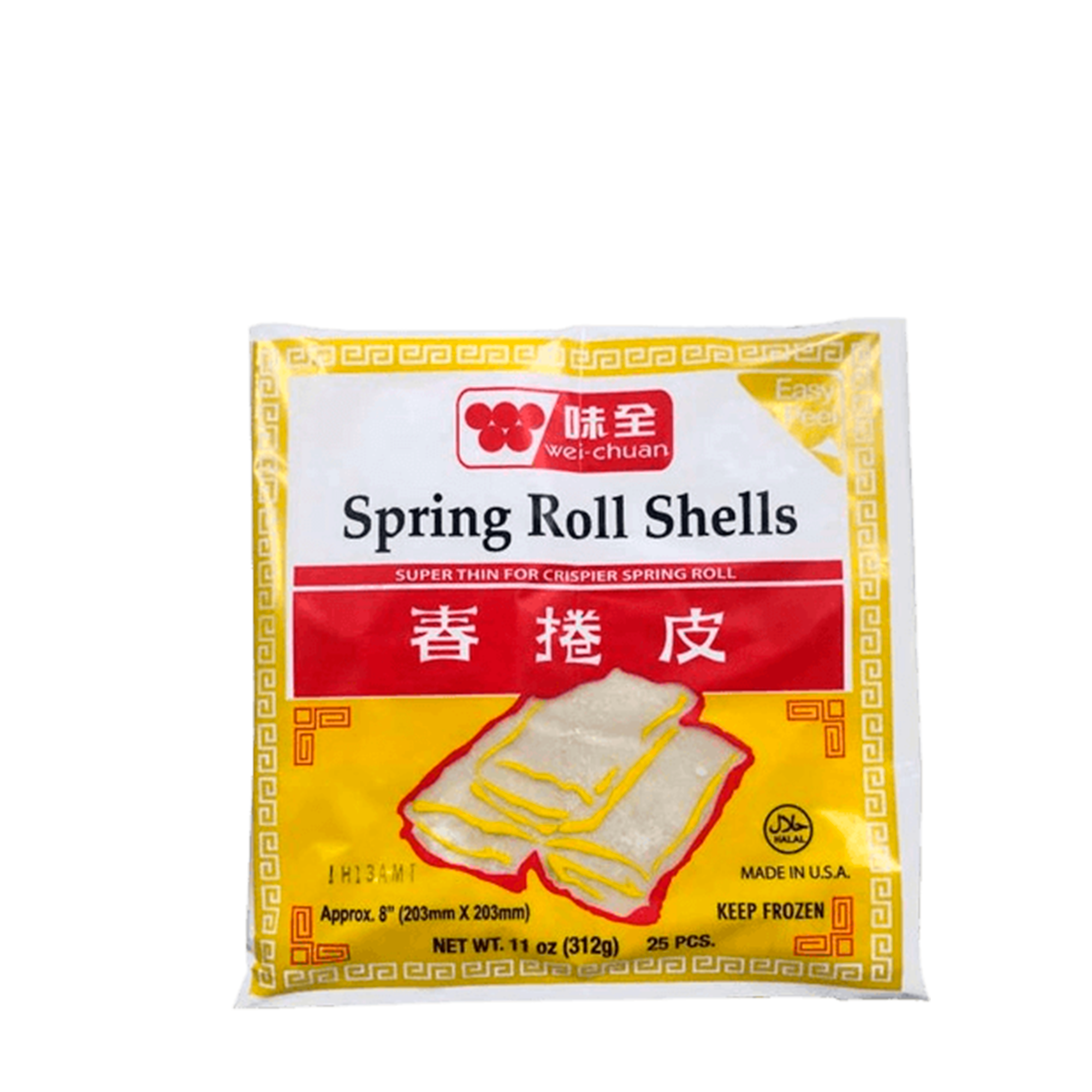 Pasta Spring Roll Wei Chuan 312 grs
