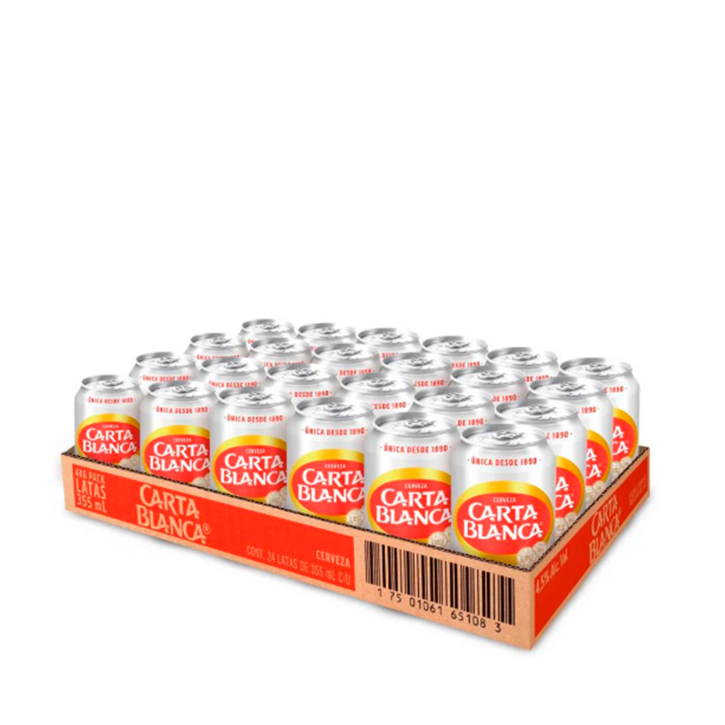 Carta Blanca Lata 355 ml C/24 pz