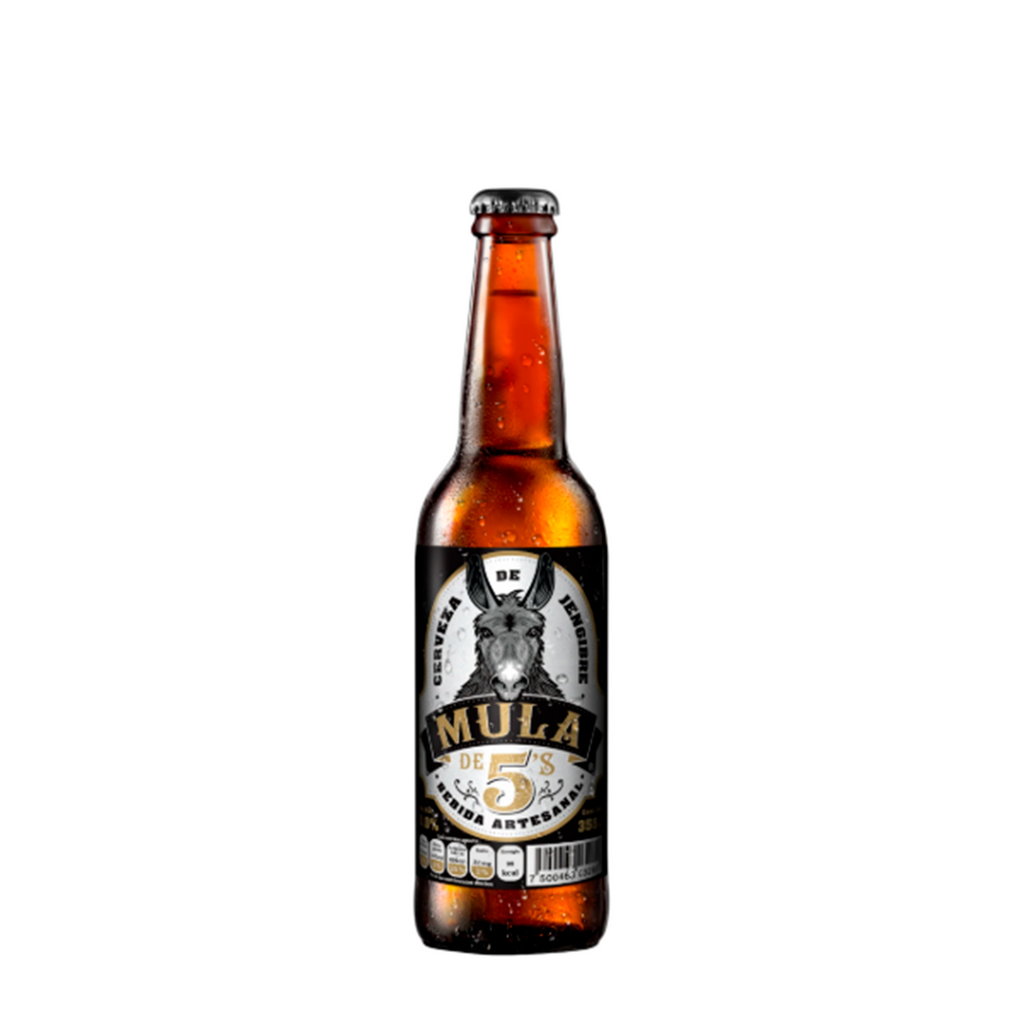 Cerveza de Jengibre Mula de 5 355 ml