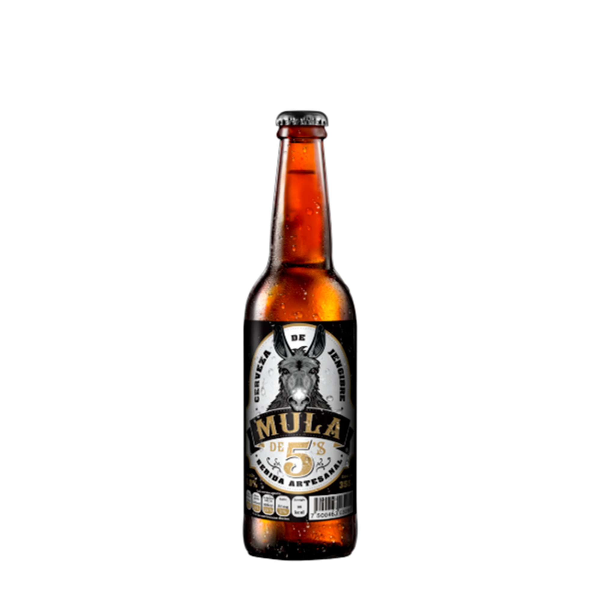 Cerveza de Jengibre Mula de 5 355 ml
