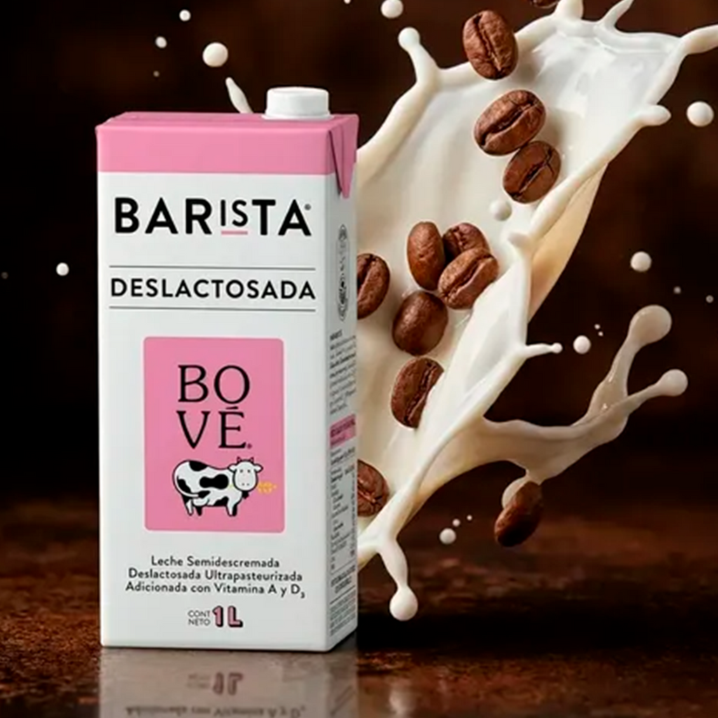 Leche Deslactosada Barista Bove 946 ml C/12 Lt